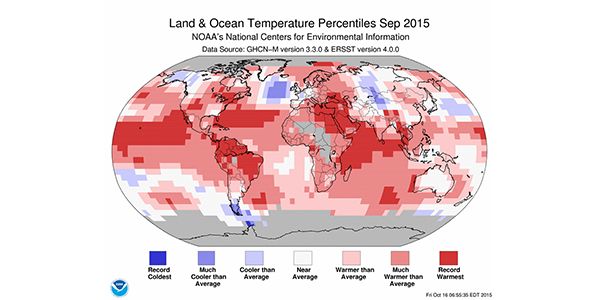 2015: O ano mais quente da história